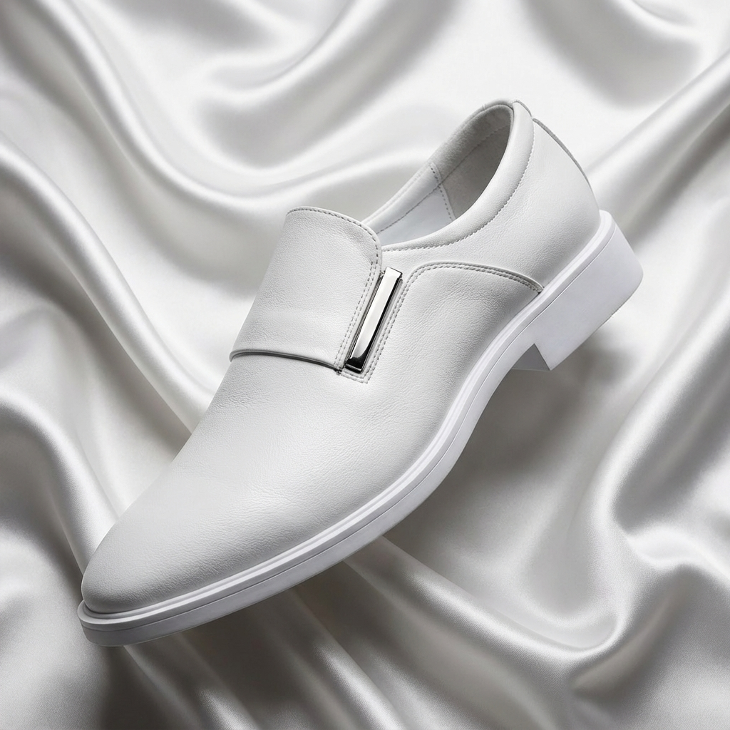 White Leather Shoes