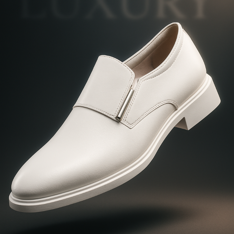 White Leather Shoes